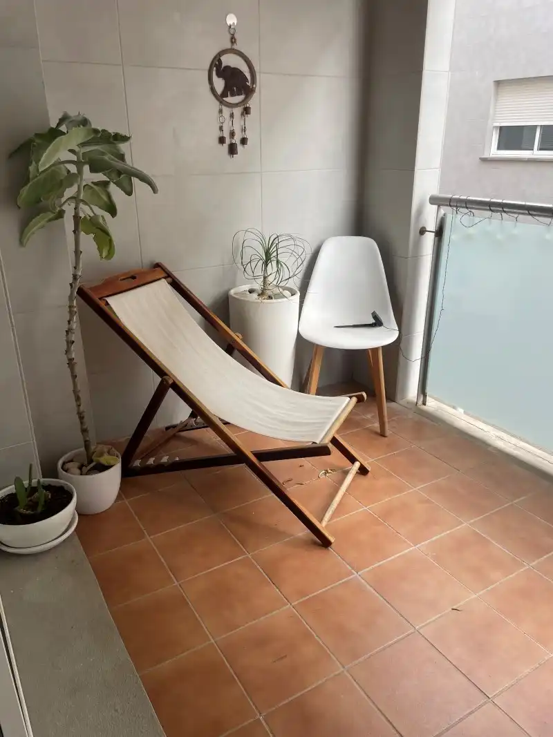 Terraza de Piso en venta en El Real de Gandia con Aire acondicionado, Amueblado y Balcón