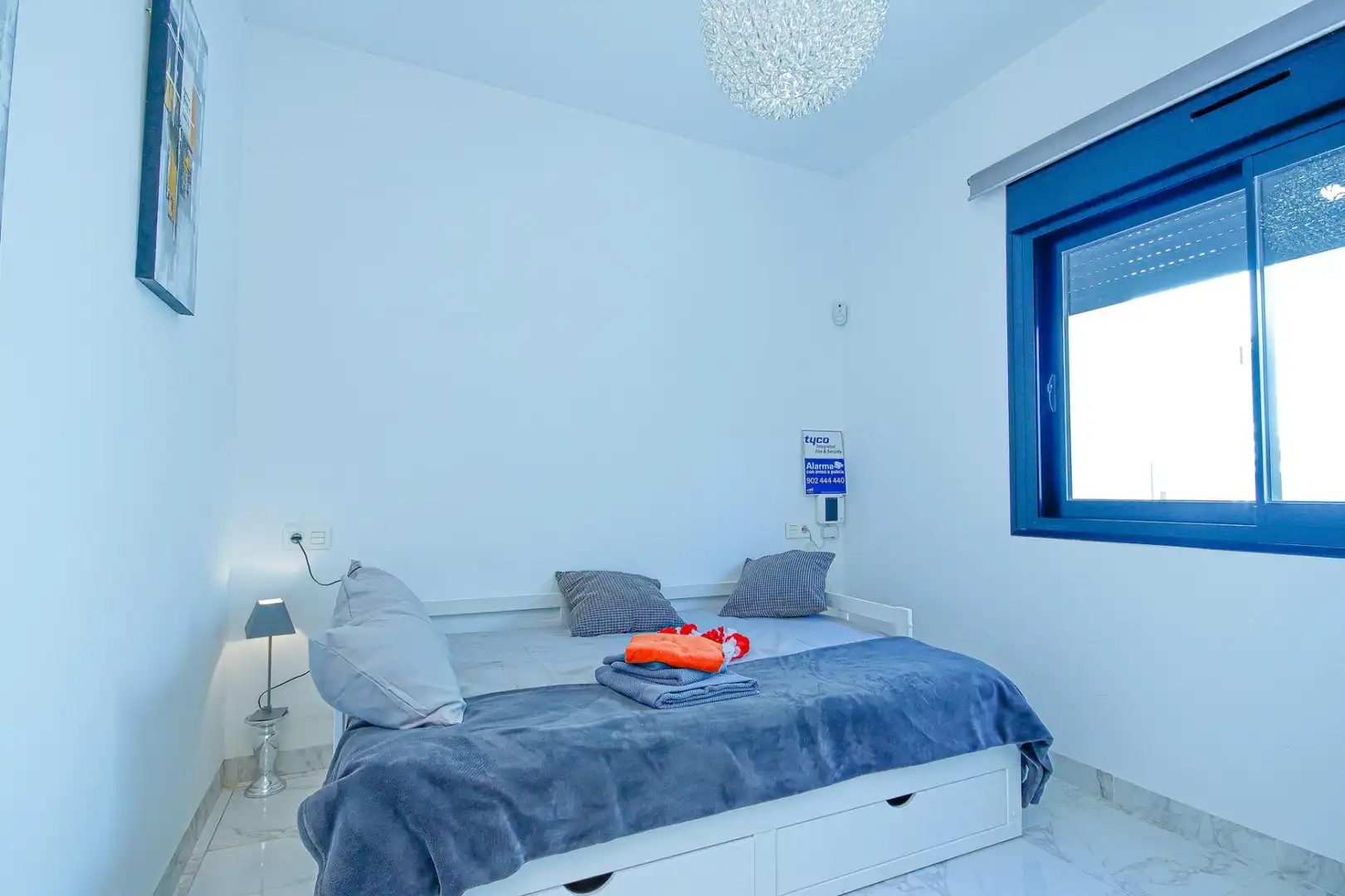 Bedroom of Houses for rent in San Javier  with Air Conditioner, Heating and Private garden