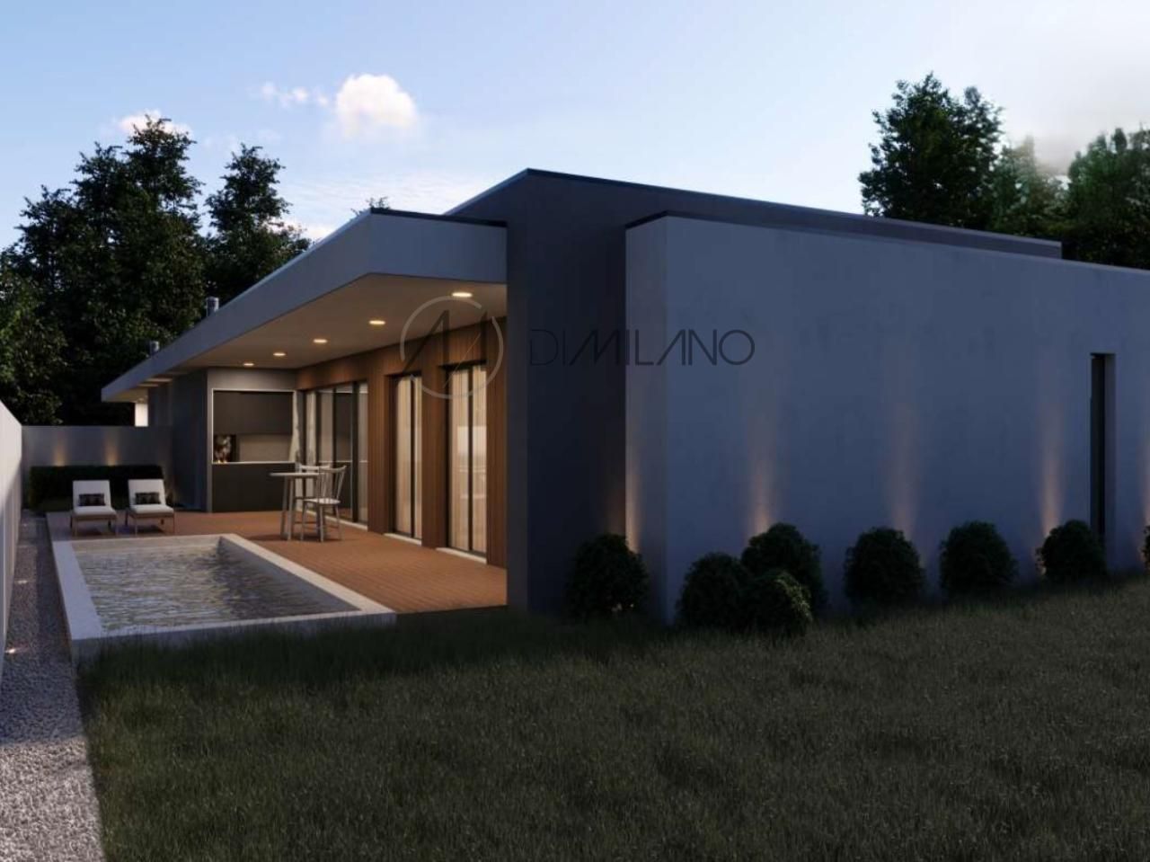 Exterior view of Single-family semi-detached for sale in Salvaterra de Miño  with Heating, Private garden and Terrace