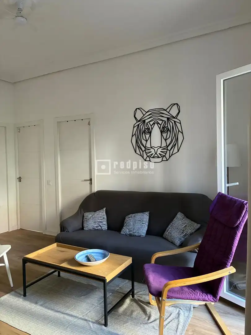 Sala d'estar de Pis de lloguer en Sevilla amb Calefacció, Parquet i Terrassa