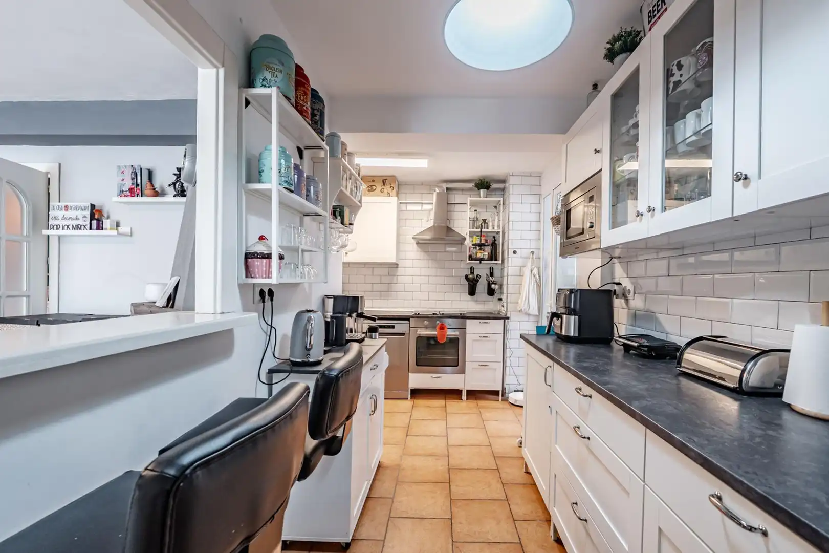 Cocina de Piso en venta en Móstoles con Calefacción, Jardín privado y Terraza