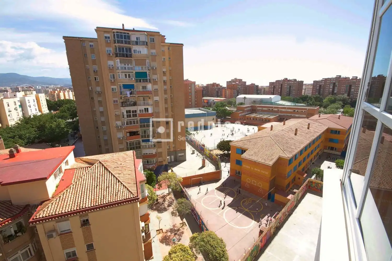 Vista exterior de Pis de lloguer en Málaga amb Moblat