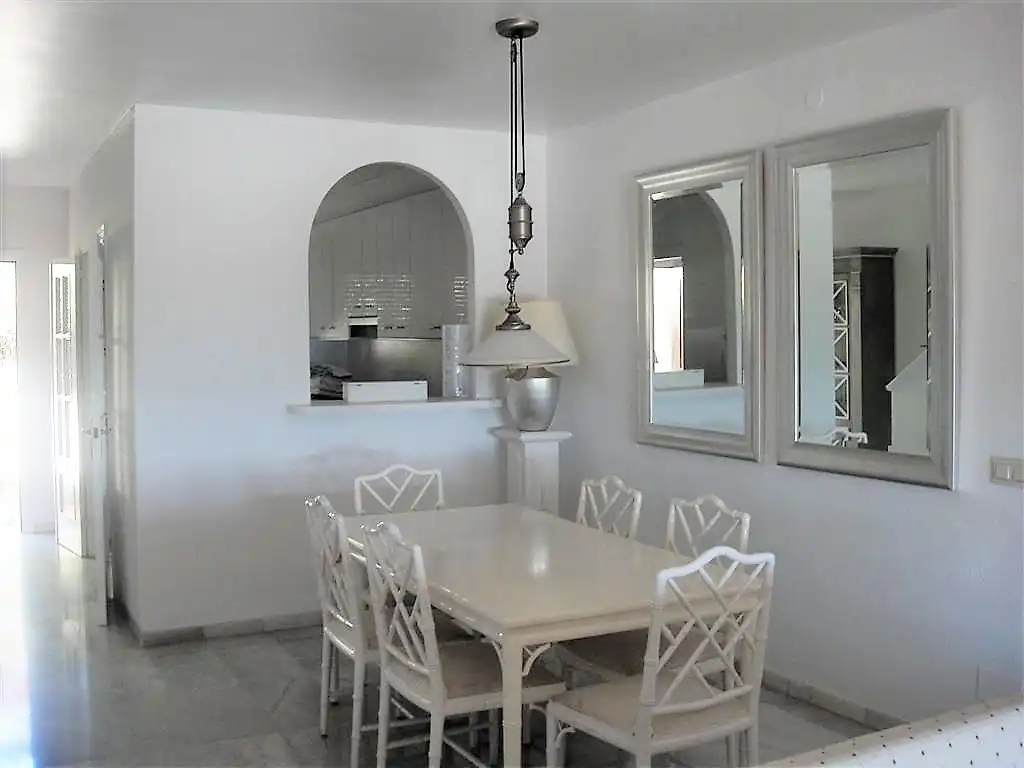 Dining room of Detached homes for sale in Estepona  with Air Conditioner, Heating and Terrace