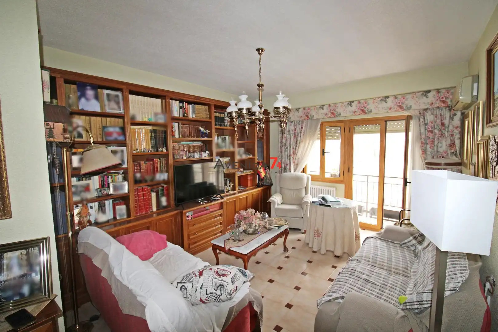 Sala de estar de Piso en venta en Lorca con Trastero y Balcón