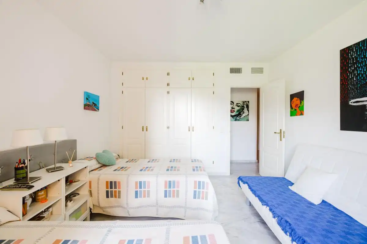 Bedroom of Flat for sale in Manilva  with Air Conditioner, Heating and Terrace