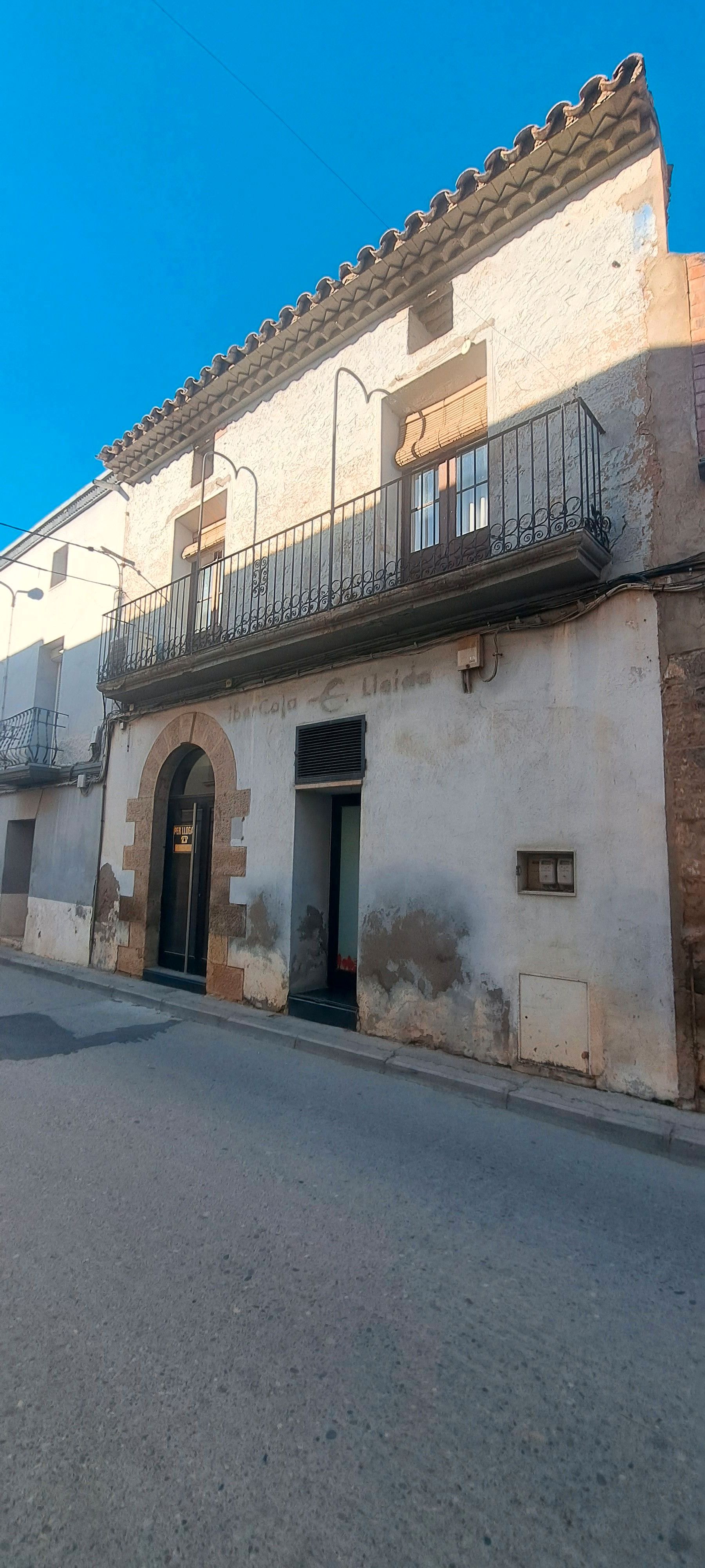 Exterior view of Single-family semi-detached for sale in Massalcoreig  with Air Conditioner and Furnished