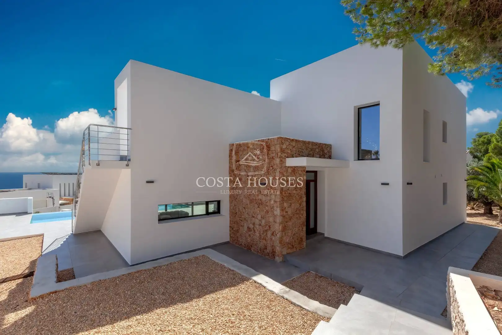 Exterior view of Houses for sale in Jávea / Xàbia  with Air Conditioner, Private garden and Terrace