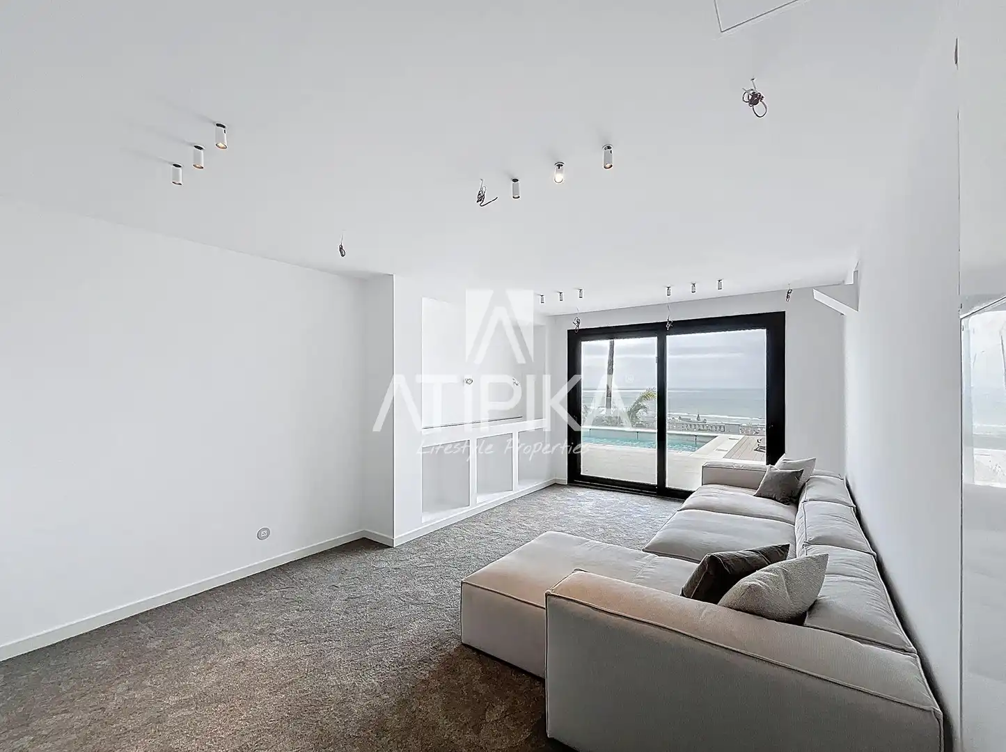 Living room of Houses for rent in Castelldefels  with Air Conditioner, Heating and Terrace