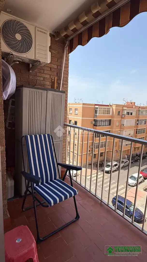 Balcony of Flat for rent in Almería