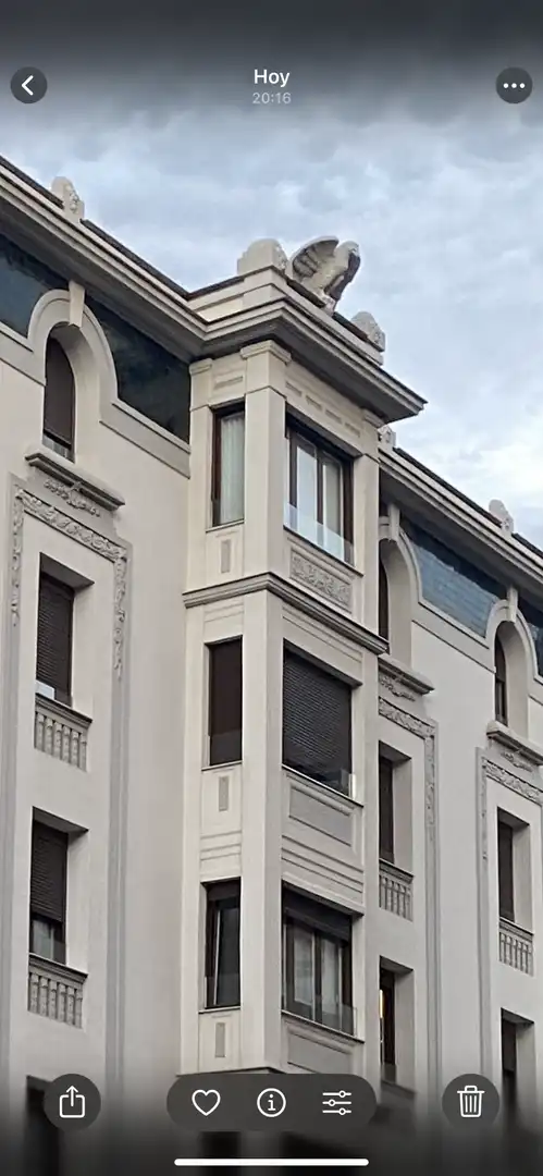 Exterior view of Flat for sale in  Pamplona / Iruña  with Balcony