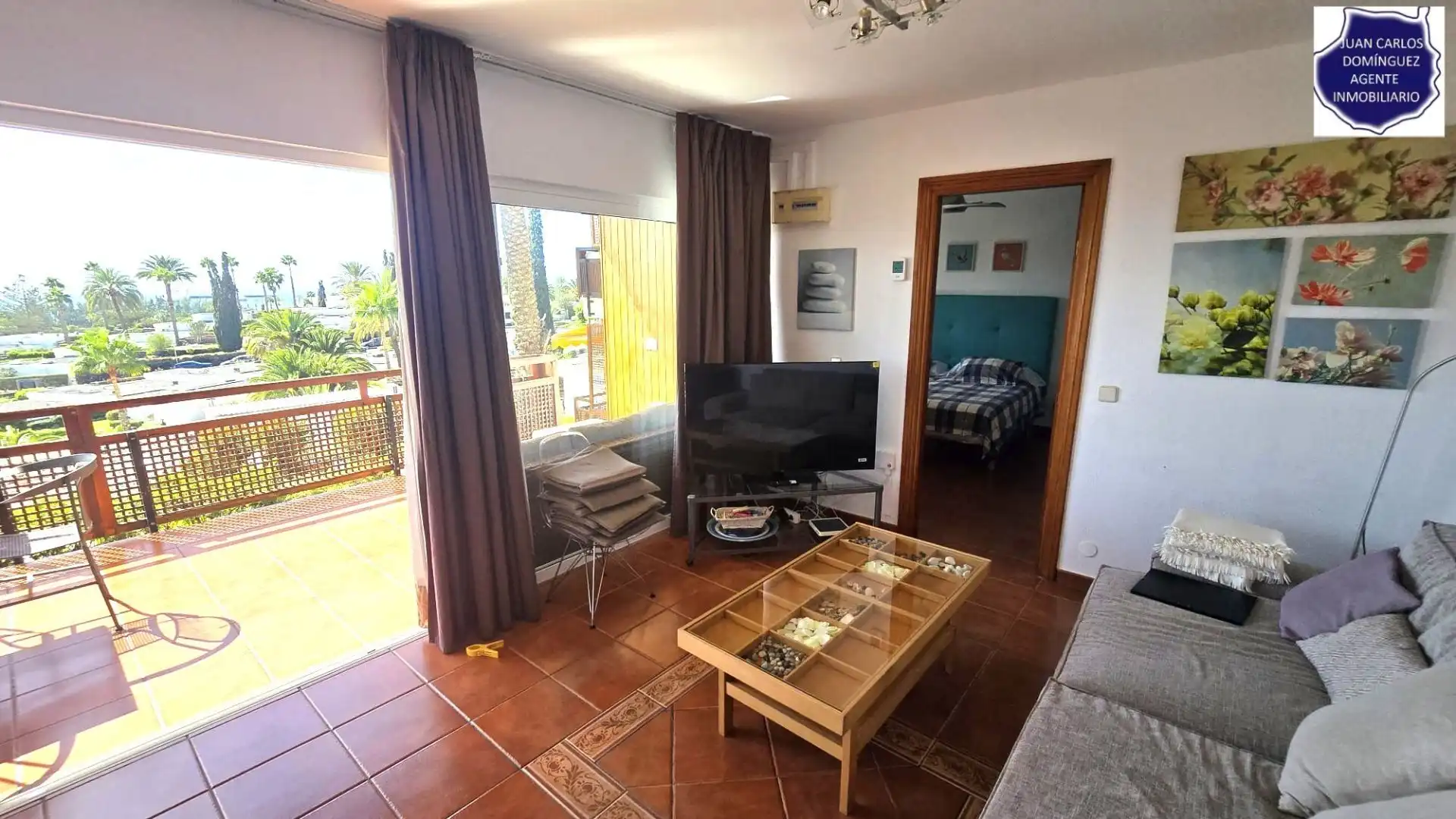 Living room of Apartments for rent in San Bartolomé de Tirajana  with Terrace, Furnished and Community pool