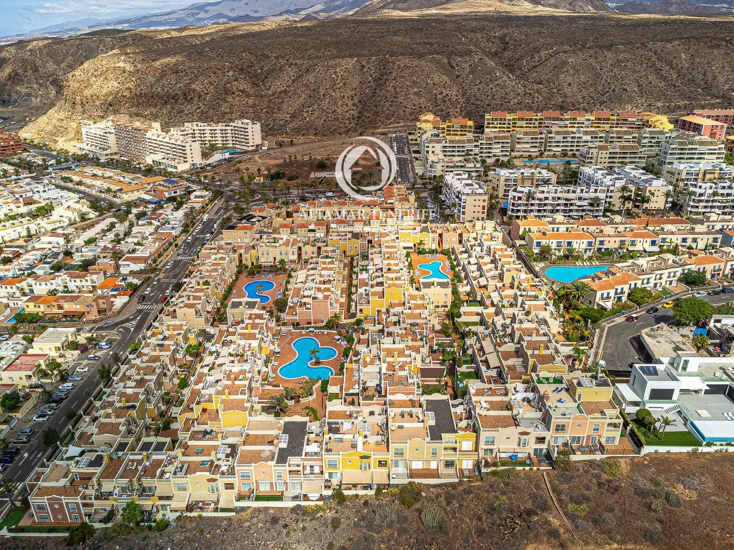 Vista exterior de Apartamento en venta en Arona con Jardín privado, Terraza y Piscina