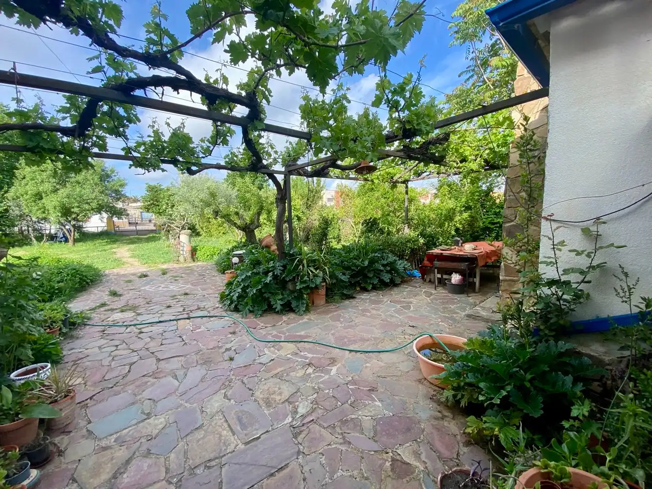 Terraza de Casa o chalet en venta en Corral de Calatrava con Aire acondicionado, Calefacción y Jardín privado
