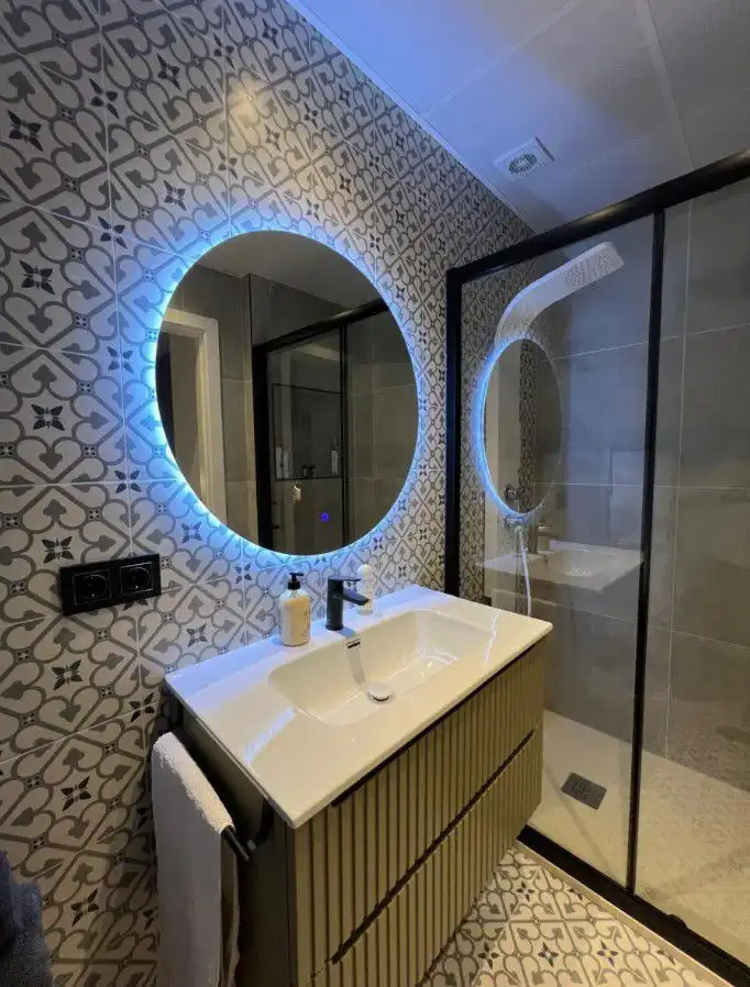 Bathroom of Flat for rent in Málaga  with Heating and Furnished