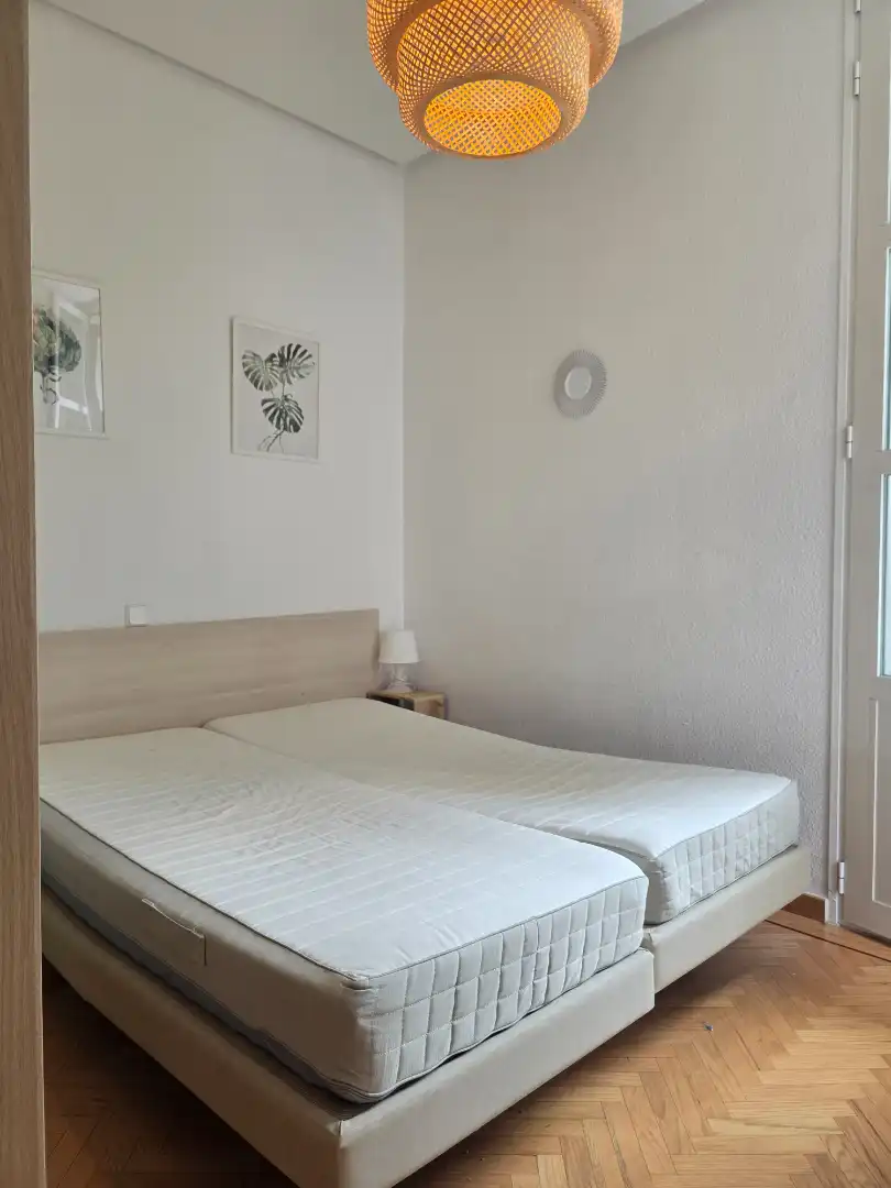 Schlafzimmer von Wohnung zum Verkauf in Madrid mit Klimaanlage, Heizung und Parkett