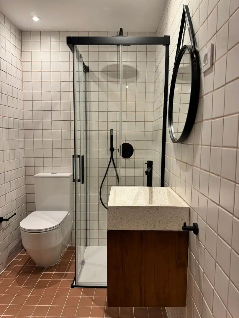 Baño de Piso de alquiler en Barcelona con Calefacción
