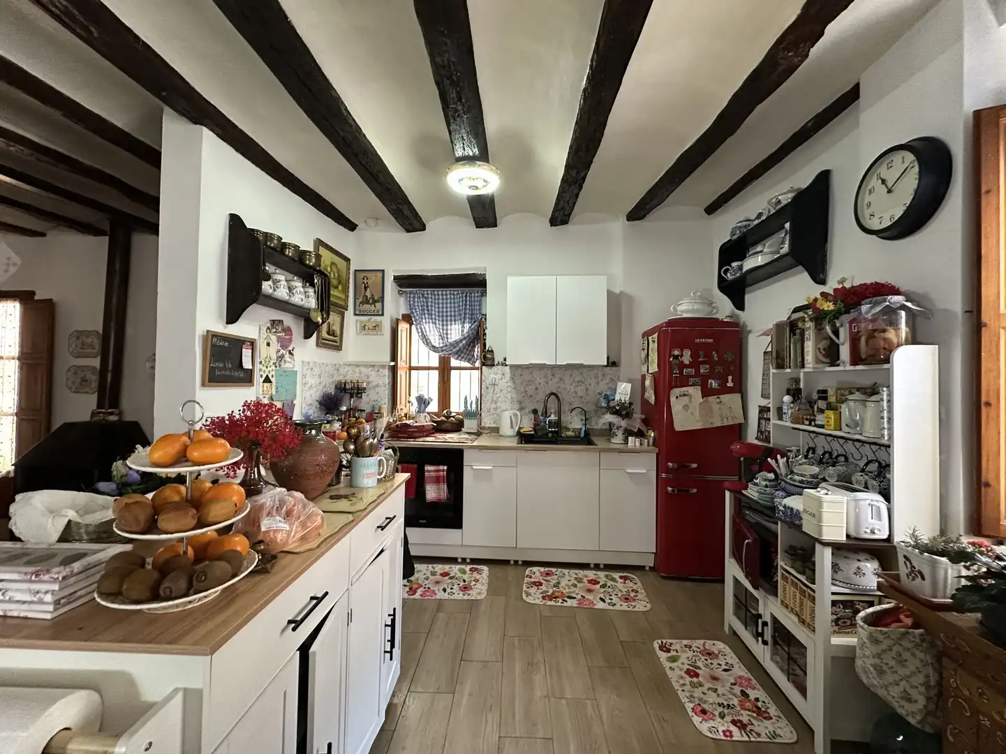 Cuina de Finca rústica en venda en Ontinyent amb Calefacció, Terrassa i Traster