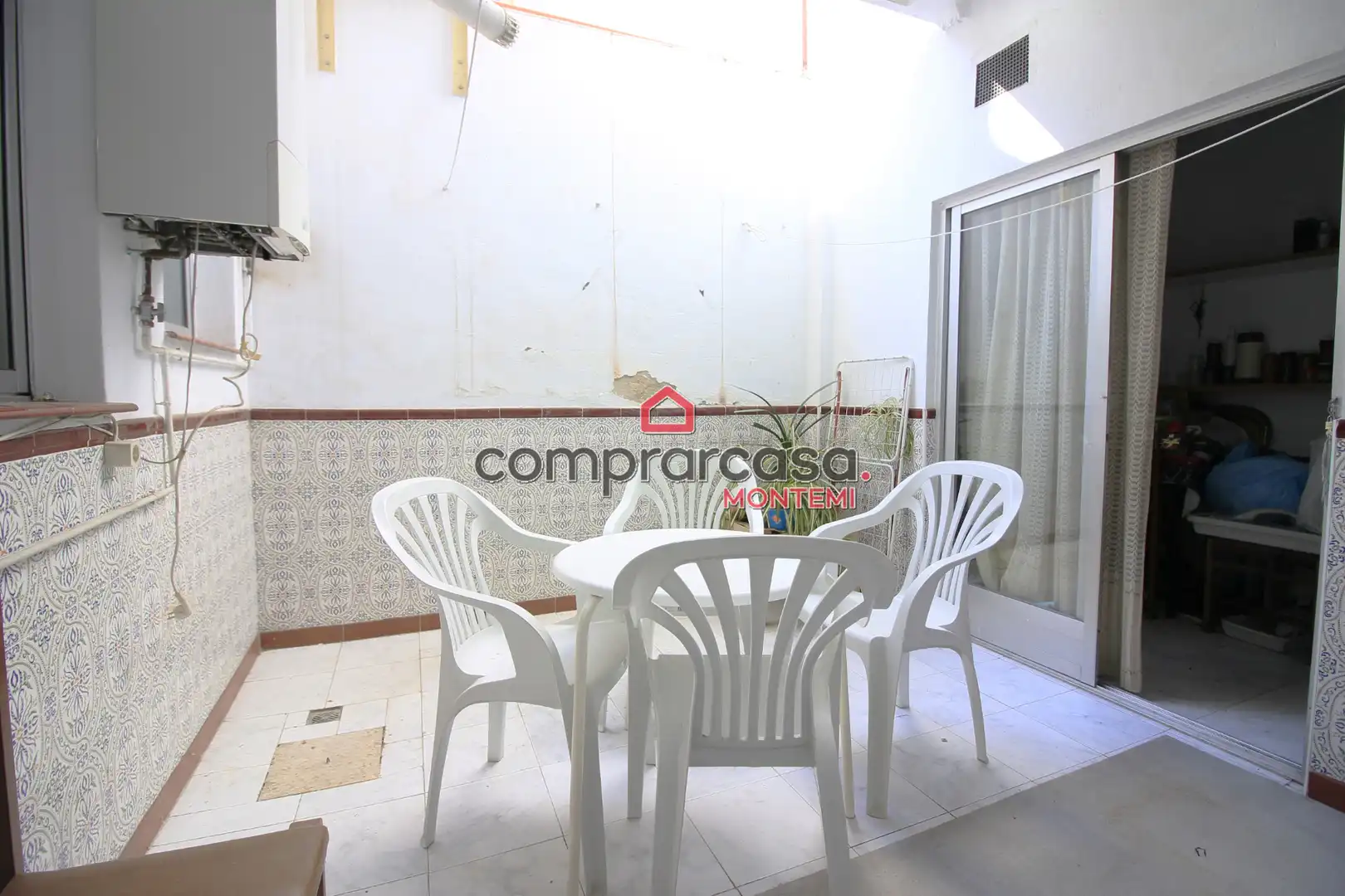 Terrasse von Einfamilien-Reihenhaus zum Verkauf in Getafe mit Klimaanlage, Heizung und Terrasse