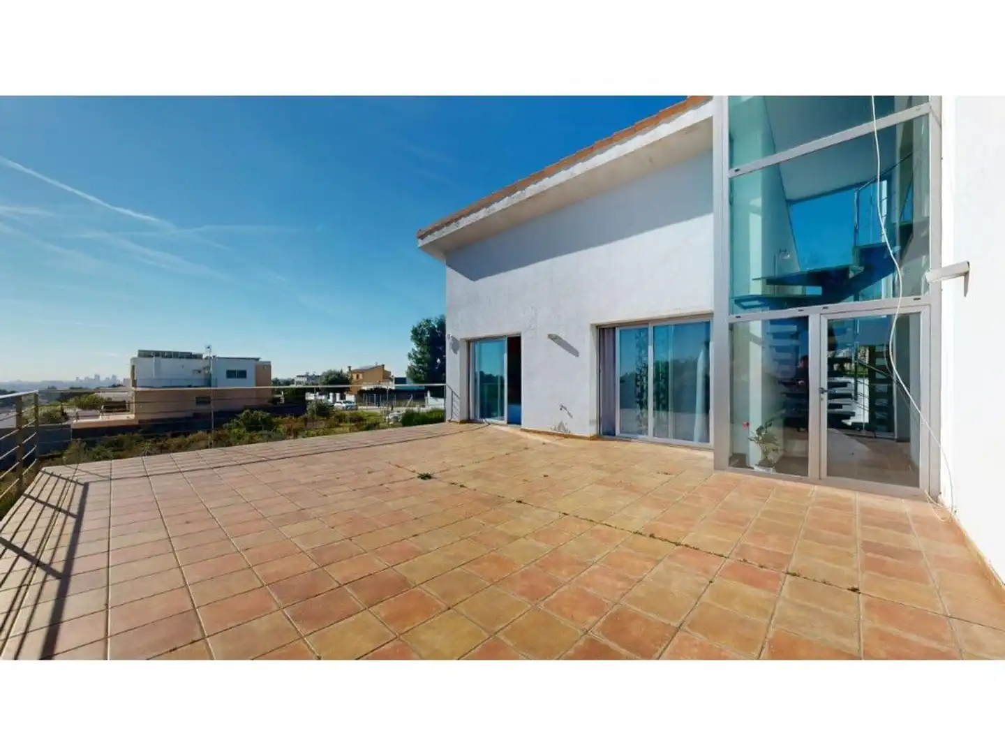Terrassa de Casa o xalet en venda en Rocafort amb Jardí privat, Terrassa i Piscina