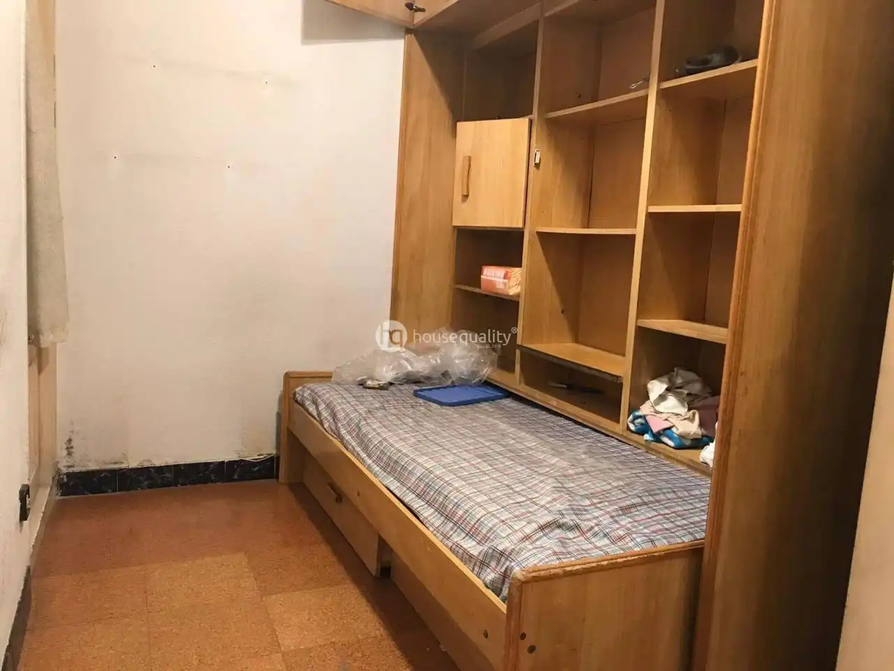 Bedroom of Flat for sale in Barcelona  with Air Conditioner and Parquet flooring