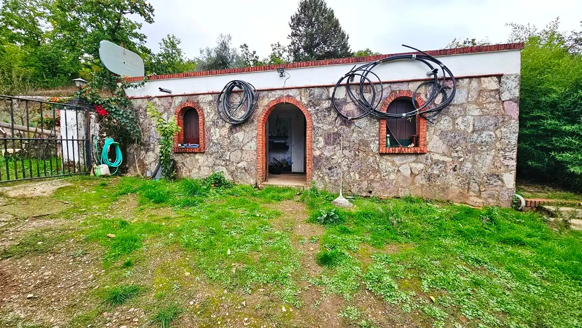 Exterior view of Houses for sale in Cortegana  with Private garden, Terrace and Storage room