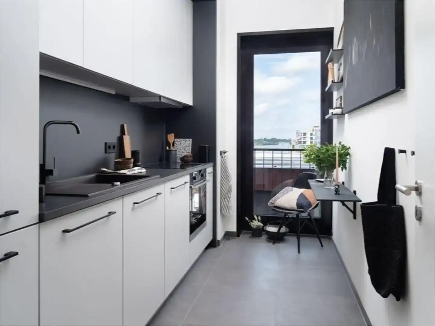 Terrassa de Apartament de lloguer en Madrid amb Aire condicionat i Moblat