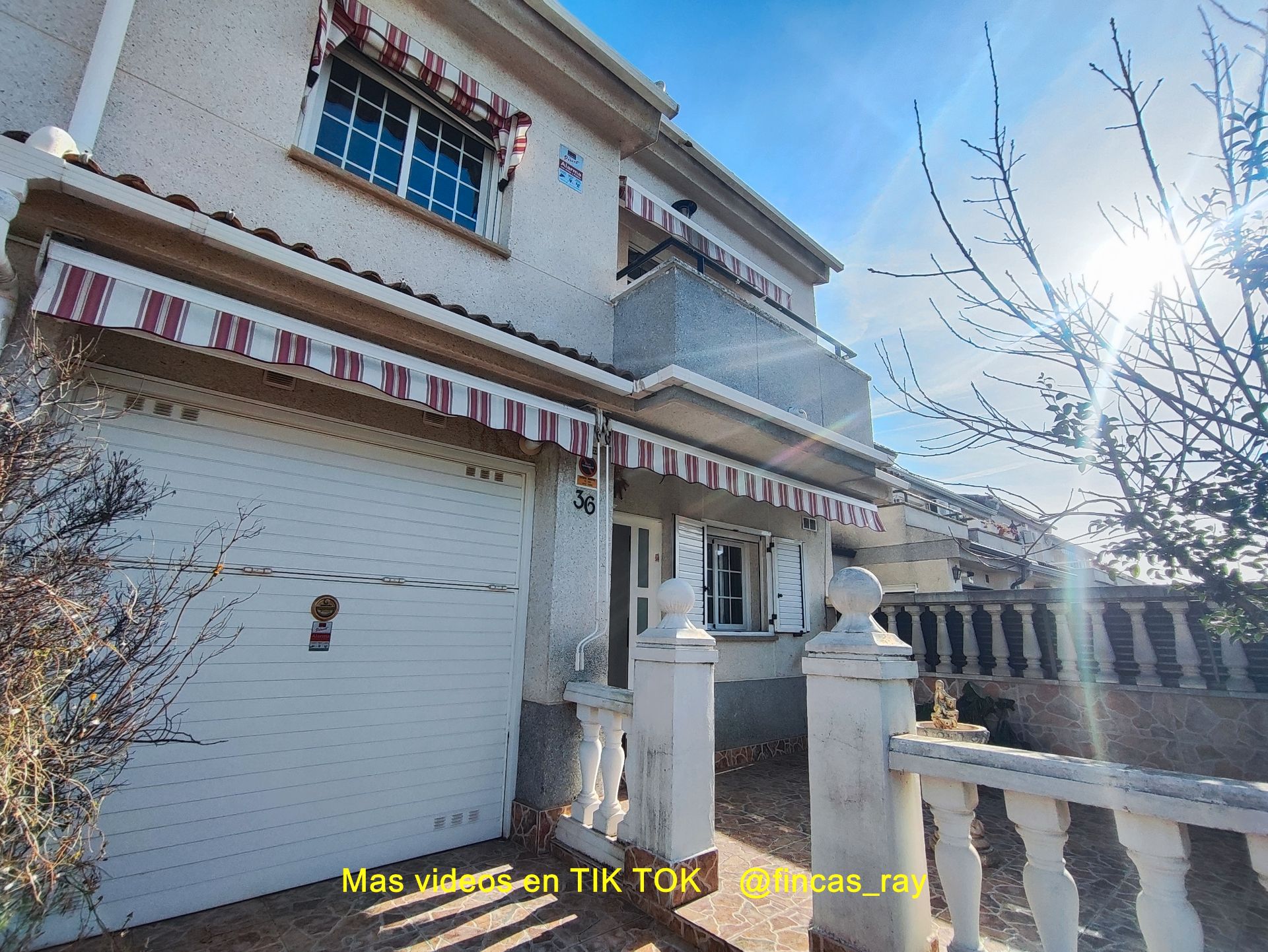 Exterior view of Single-family semi-detached for sale in Palau-solità i Plegamans  with Heating, Terrace and Storage room