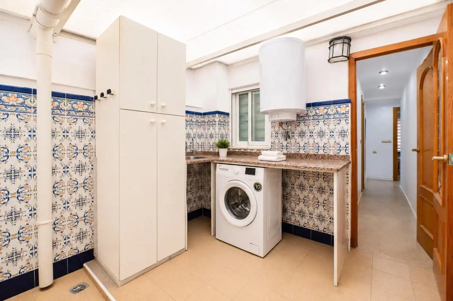Cocina de Apartamento en venta en Santa Pola con Aire acondicionado, Terraza y Amueblado