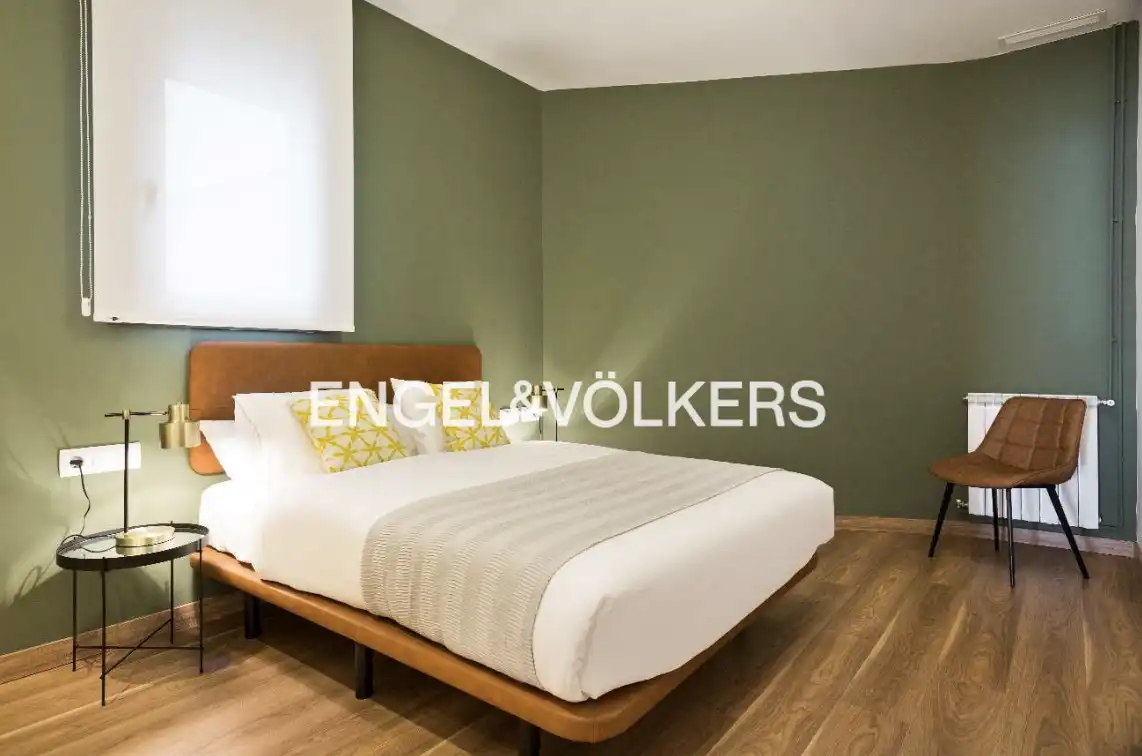 Habitación de Piso de alquiler en Barcelona con Aire acondicionado, Calefacción y Balcón