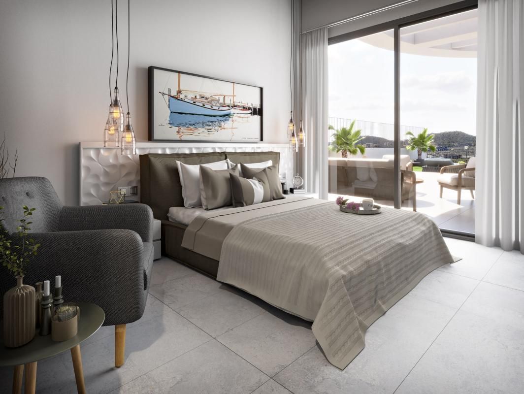 Bedroom of Planta baja for sale in Finestrat  with Private garden, Terrace and Community pool