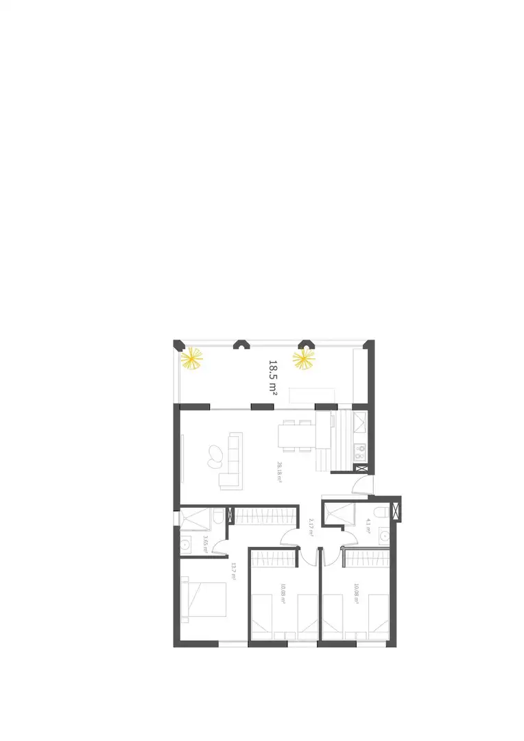 Apartment with pool for sale in Plans - Gasparot, imagen 6