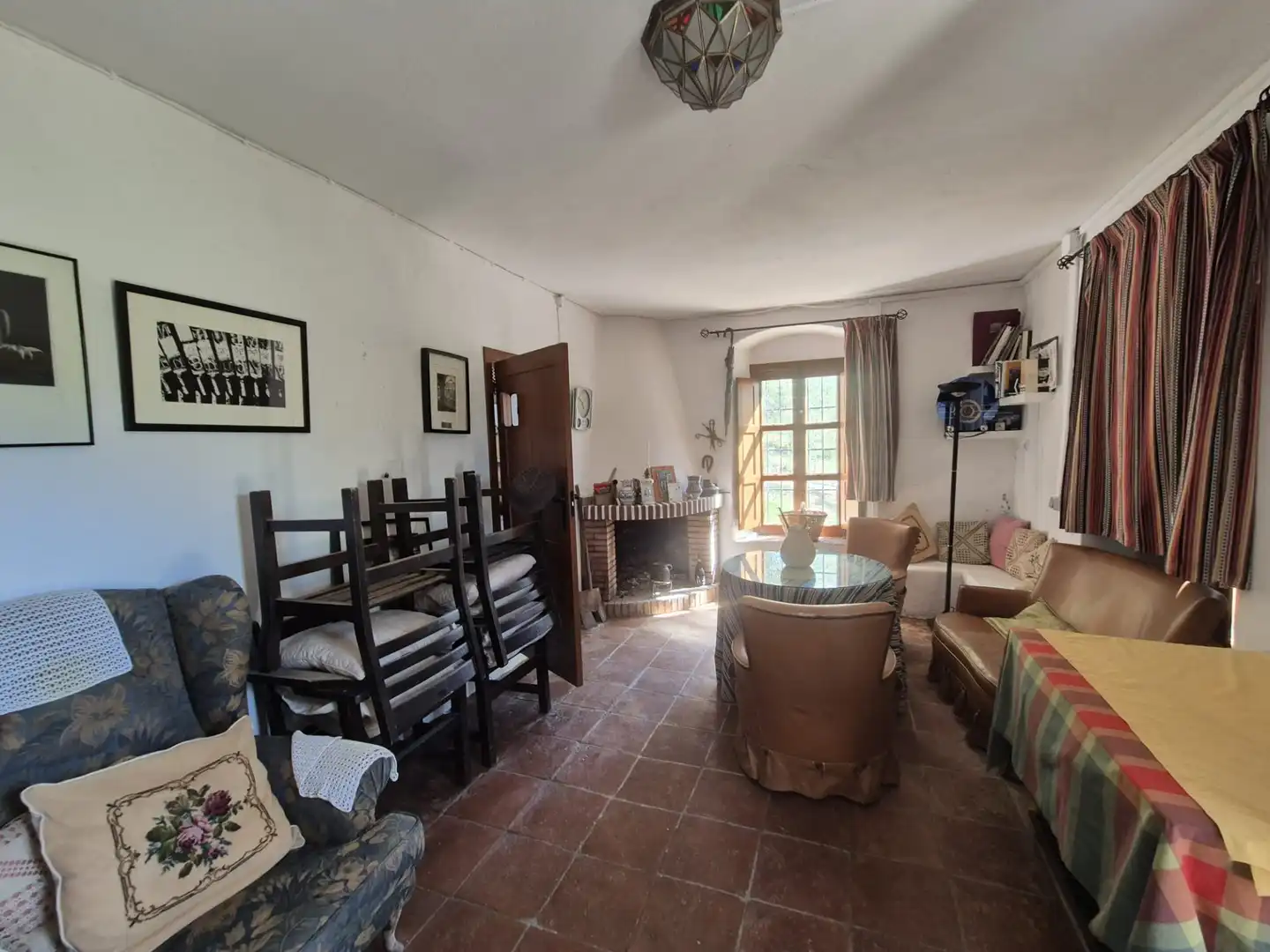 Sala d'estar de Finca rústica en venda en Monda amb Calefacció, Jardí privat i Terrassa
