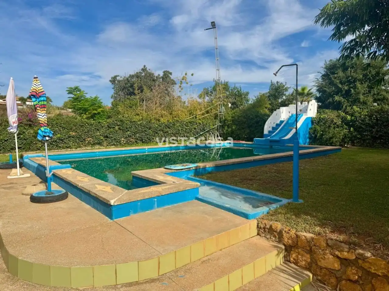 Piscina de Finca rústica en venta en El Viso del Alcor con Aire acondicionado, Calefacción y Jardín privado