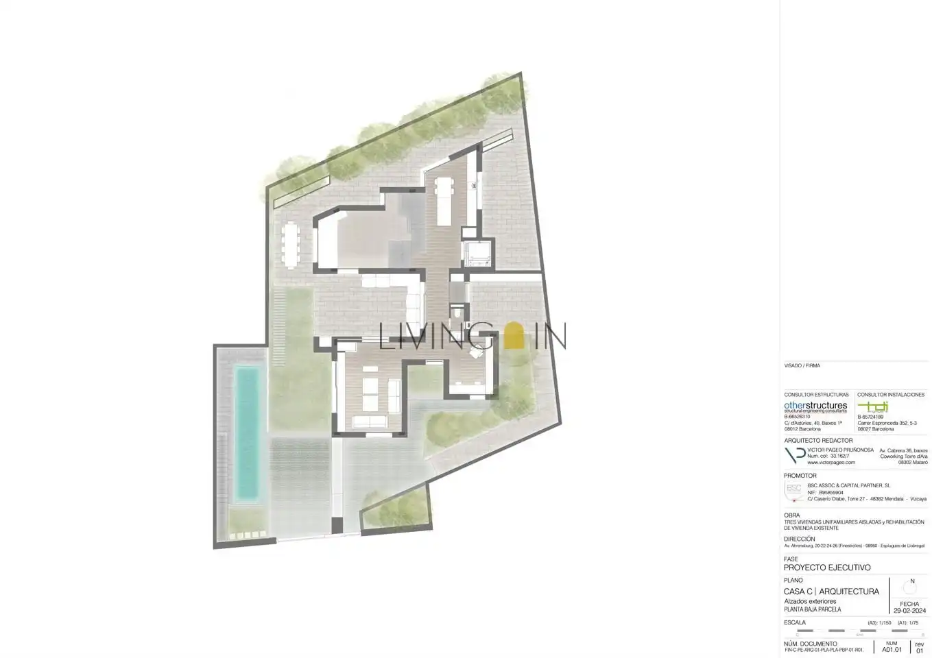 Casa o chalet en venta en Esplugues de Llobregat con Aire acondicionado, Jardín privado y Terraza