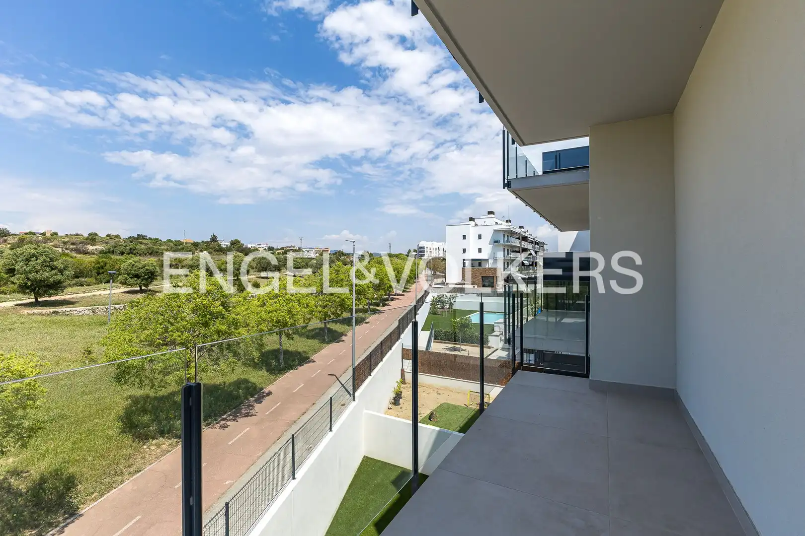 Balcony of Flat for rent in Vilanova i la Geltrú  with Air Conditioner, Heating and Terrace
