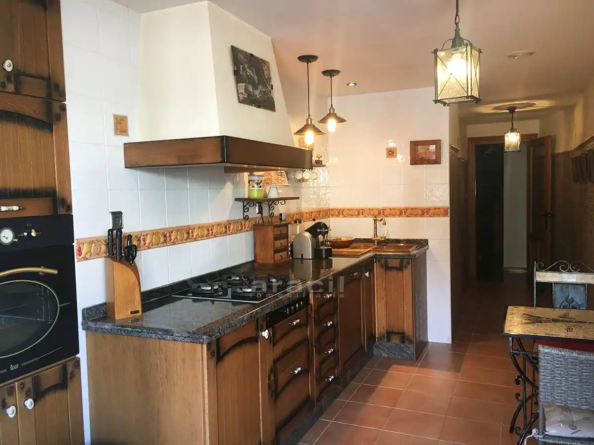 Kitchen of Flat for sale in Alcoy / Alcoi  with Air Conditioner and Terrace