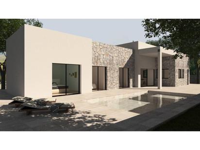 Exterior view of House or chalet for sale in Pedreguer  with Air Conditioner and Terrace
