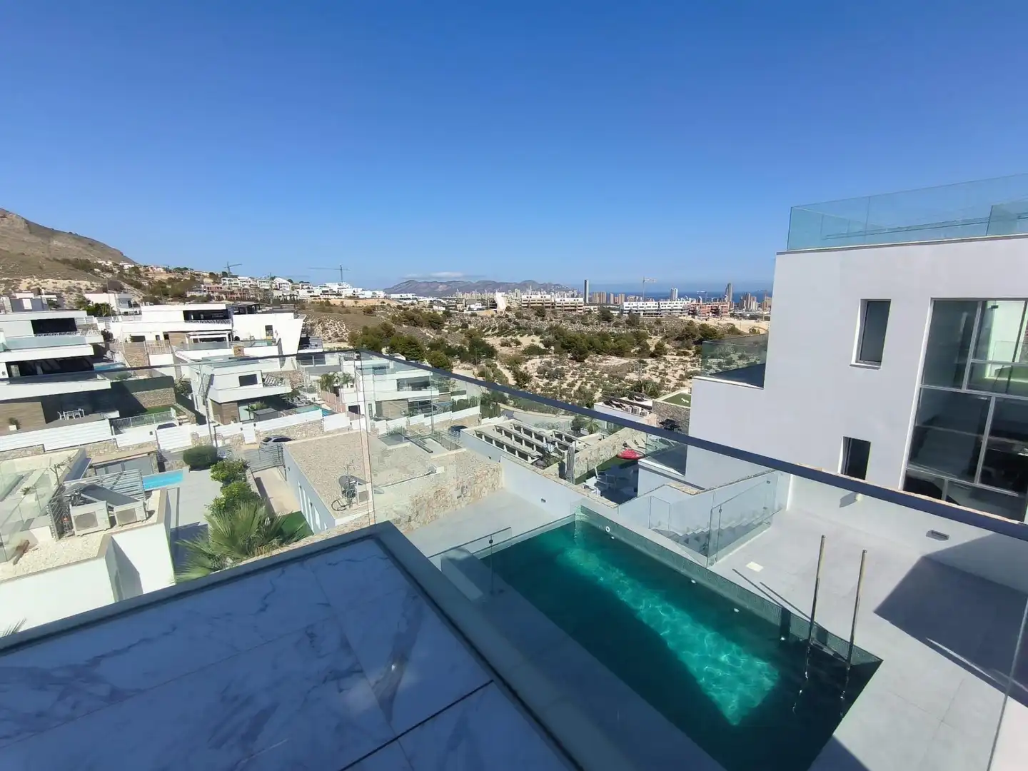 Villa mit Terrasse zum Verkauf in Balcón de Finestrat - Terra Marina, imagen 55