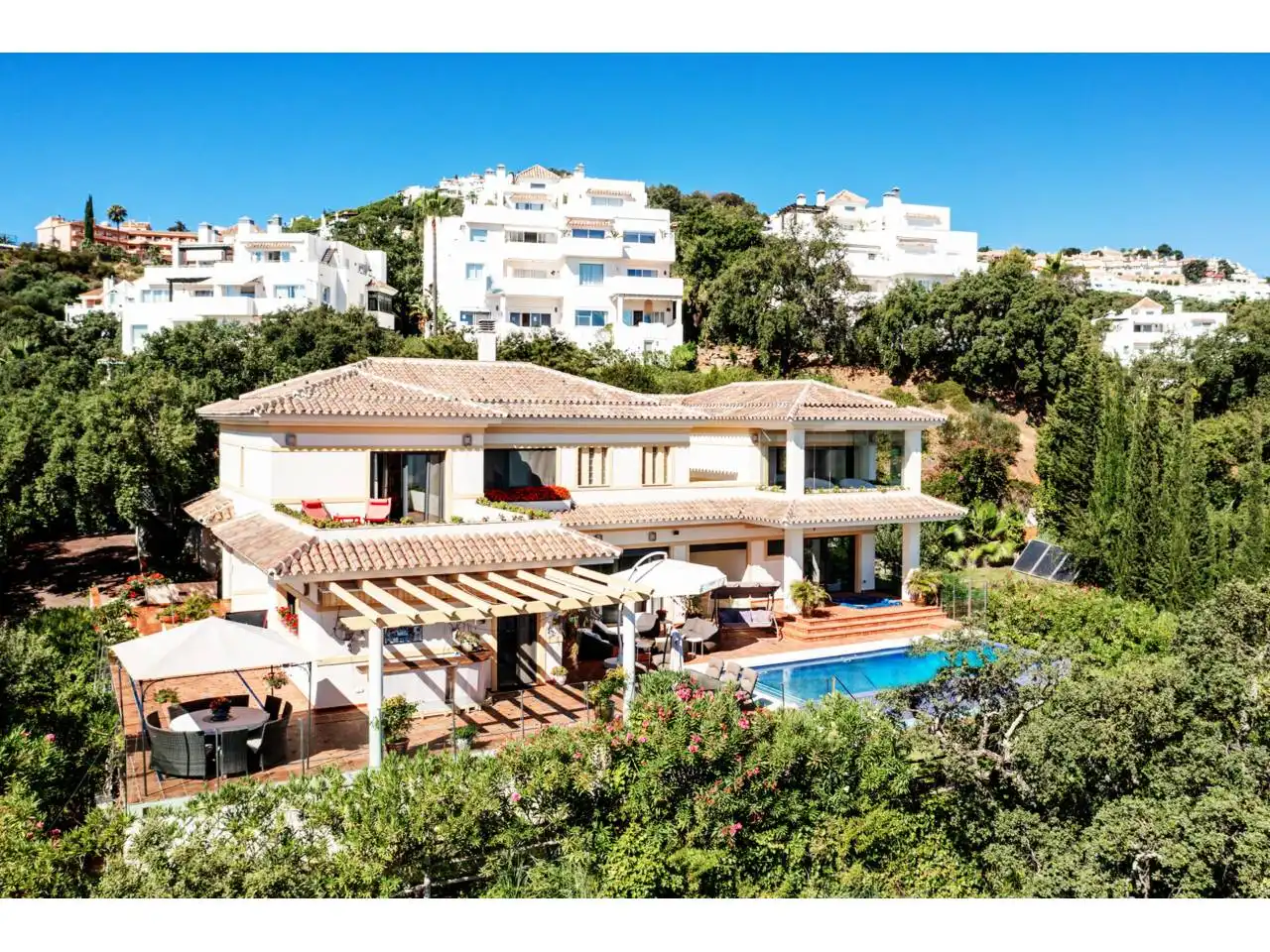 Vista exterior de Casa o chalet en venta en Ojén con Aire acondicionado, Calefacción y Jardín privado