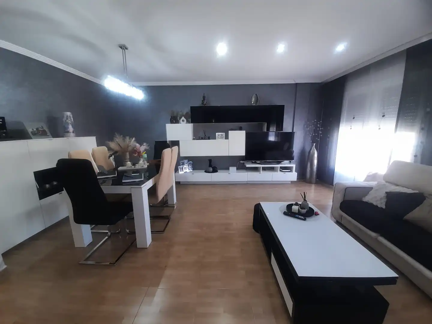 Sala d'estar de Pis en venda en Puertollano amb Aire condicionat i Parquet