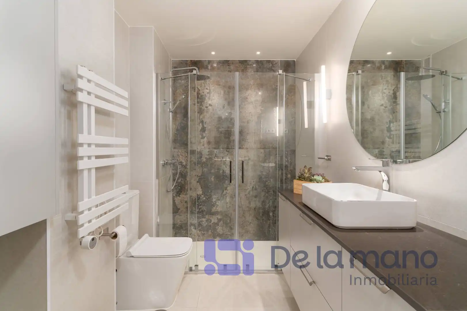 Bathroom of Apartments for rent in Madrid  with Air Conditioner, Heating and Furnished