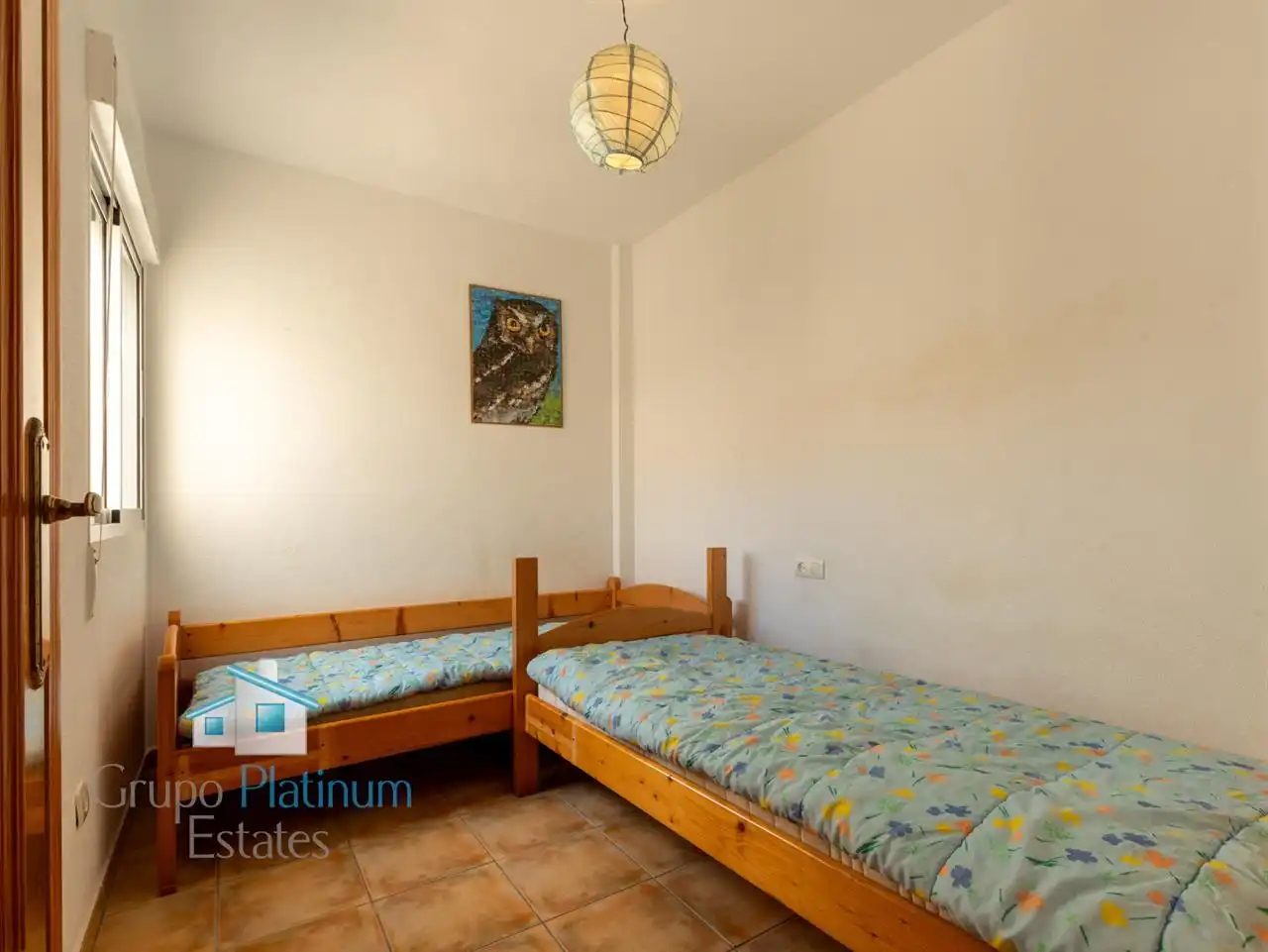 Dormitori de Casa adosada en venda en Cuevas del Almanzora amb Aire condicionat i Moblat