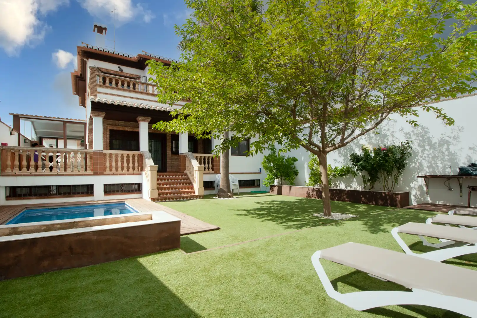 Jardín de Casa o chalet en venta en Gójar con Aire acondicionado, Calefacción y Jardín privado