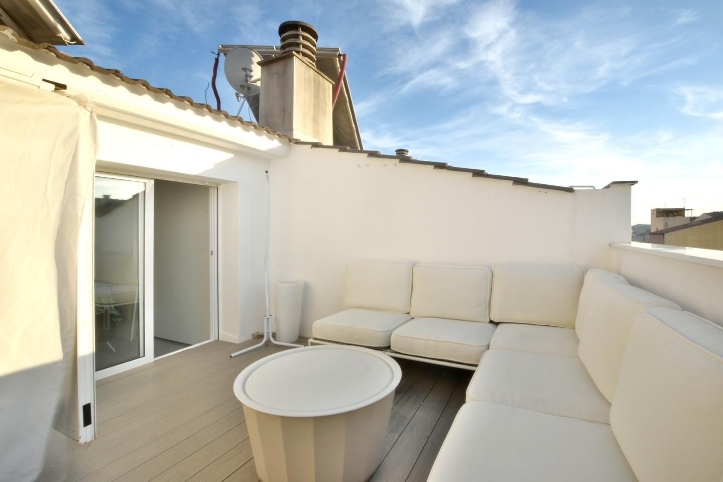 Terrace of Attic for sale in Terrassa  with Air Conditioner, Heating and Parquet flooring
