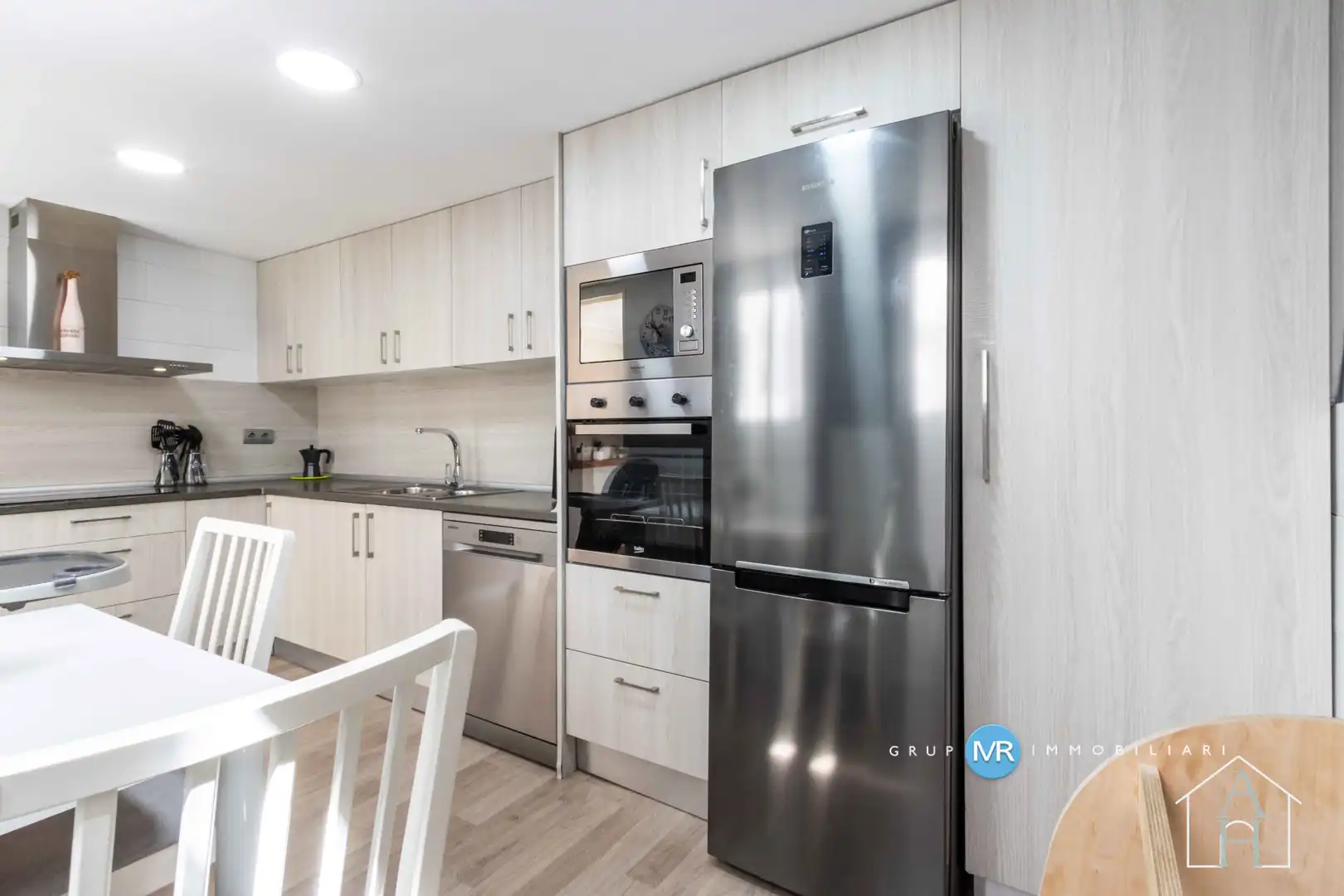 Cocina de Piso en venta en Terrassa con Calefacción, Parquet y Terraza