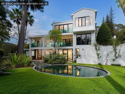 Garden of House or chalet for sale in Málaga Capital  with Air Conditioner, Private garden and Parquet flooring
