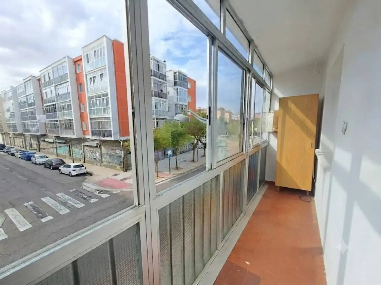 Vista exterior de Piso en venta en Burgos con Calefacción, Parquet y Terraza