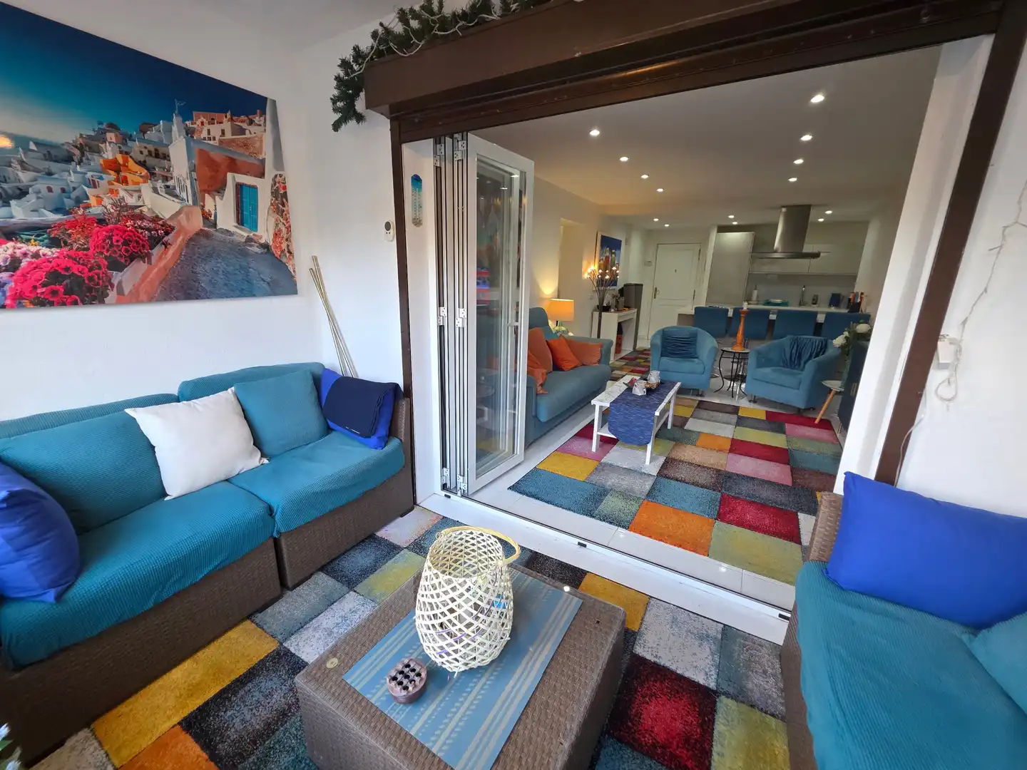 Sala d'estar de Apartament en venda en Manilva amb Aire condicionat, Calefacció i Terrassa