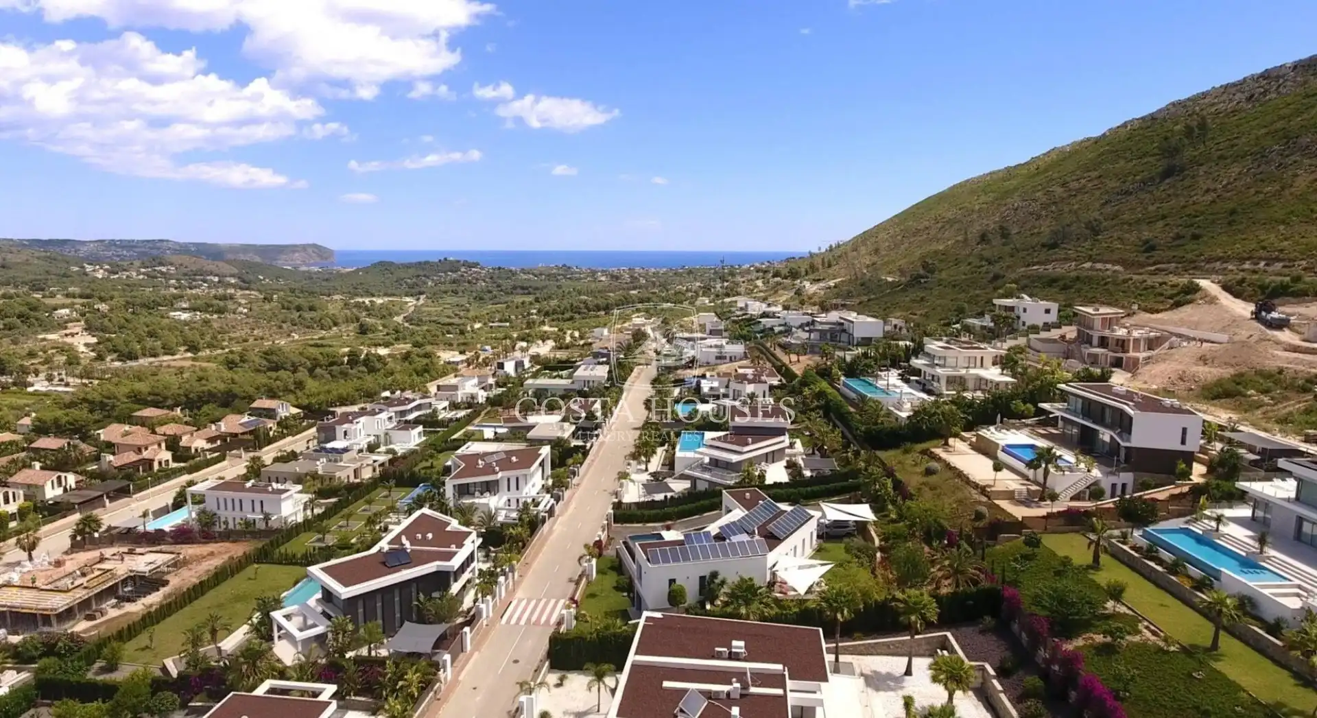 Vista exterior de Casa o chalet en venta en Jávea / Xàbia con Aire acondicionado, Calefacción y Jardín privado