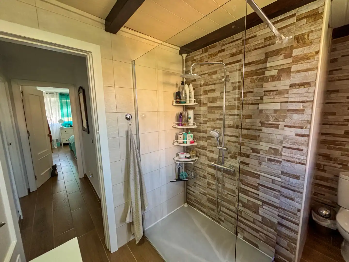 Baño de Casa adosada en venta en Estepona con Aire acondicionado, Calefacción y Terraza